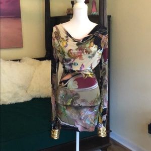 Sky mini cocktail dress